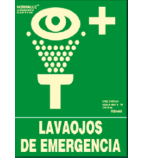 Producto Señal Lavaojos de Emergencia