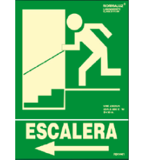 Producto Señal Escalera flecha izquierda