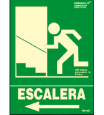 Producto Señal Escalera Izquierda