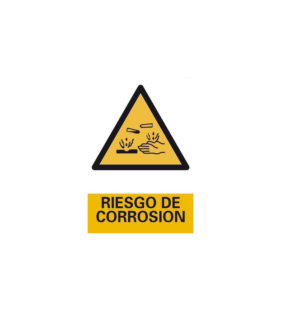 Imágenes Señal Riesgo de Corrosión