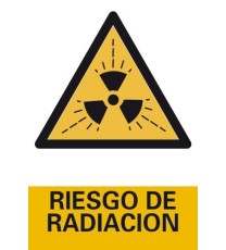 Producto Señal Riesgo de Radiación