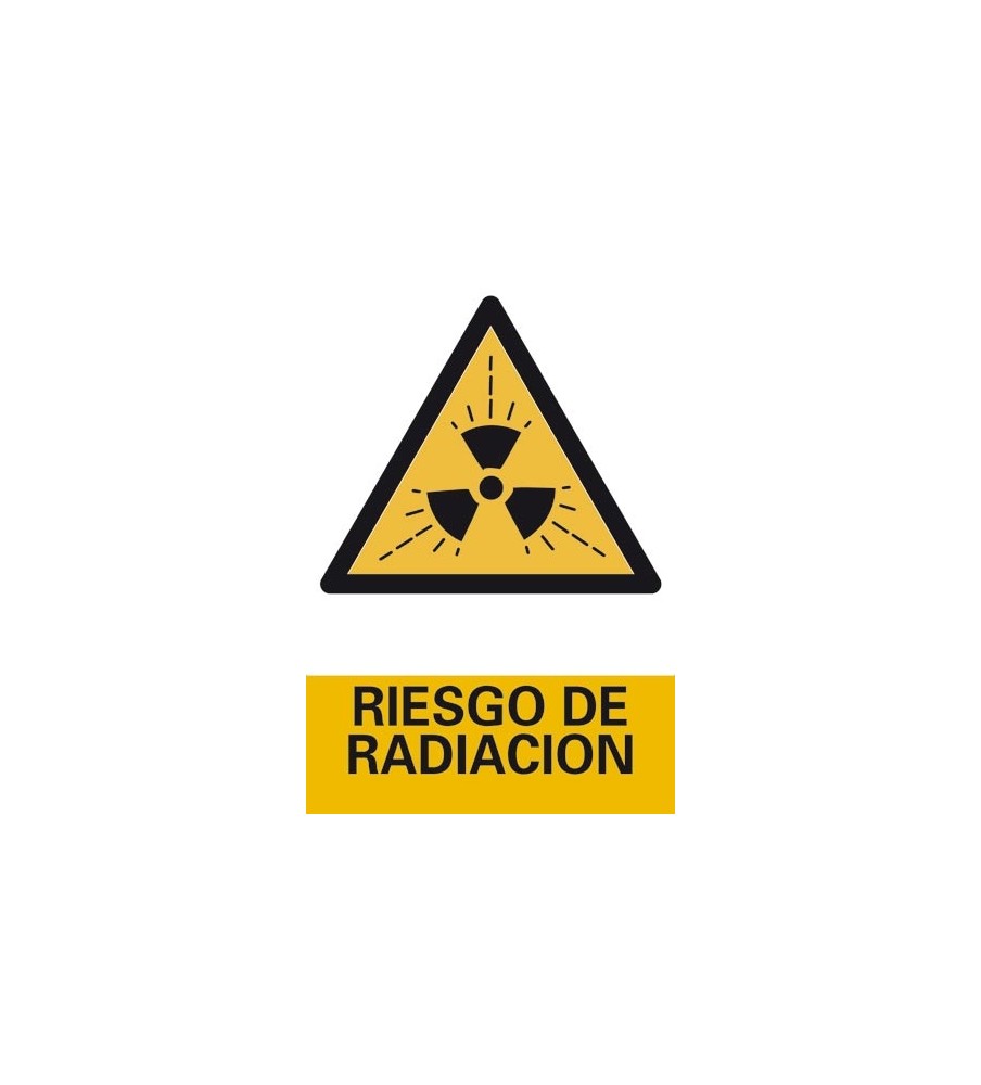 Imágenes Señal Riesgo de Radiación