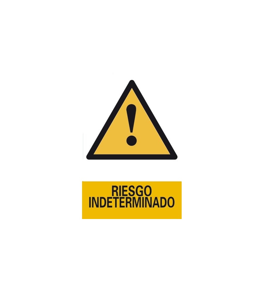 Imágenes Señal Riesgo Indeterminado