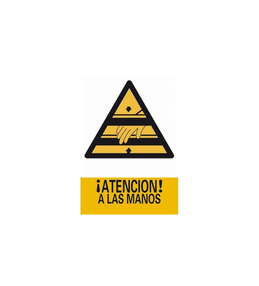 Imágenes Señal ¡Atención! A las manos
