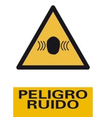 Producto Señal Peligro Ruido
