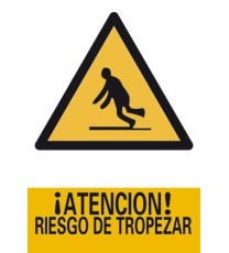 Producto Señal ¡Atención! Riesgo de Tropezar