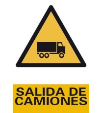 Producto Señal Salida de Camiones