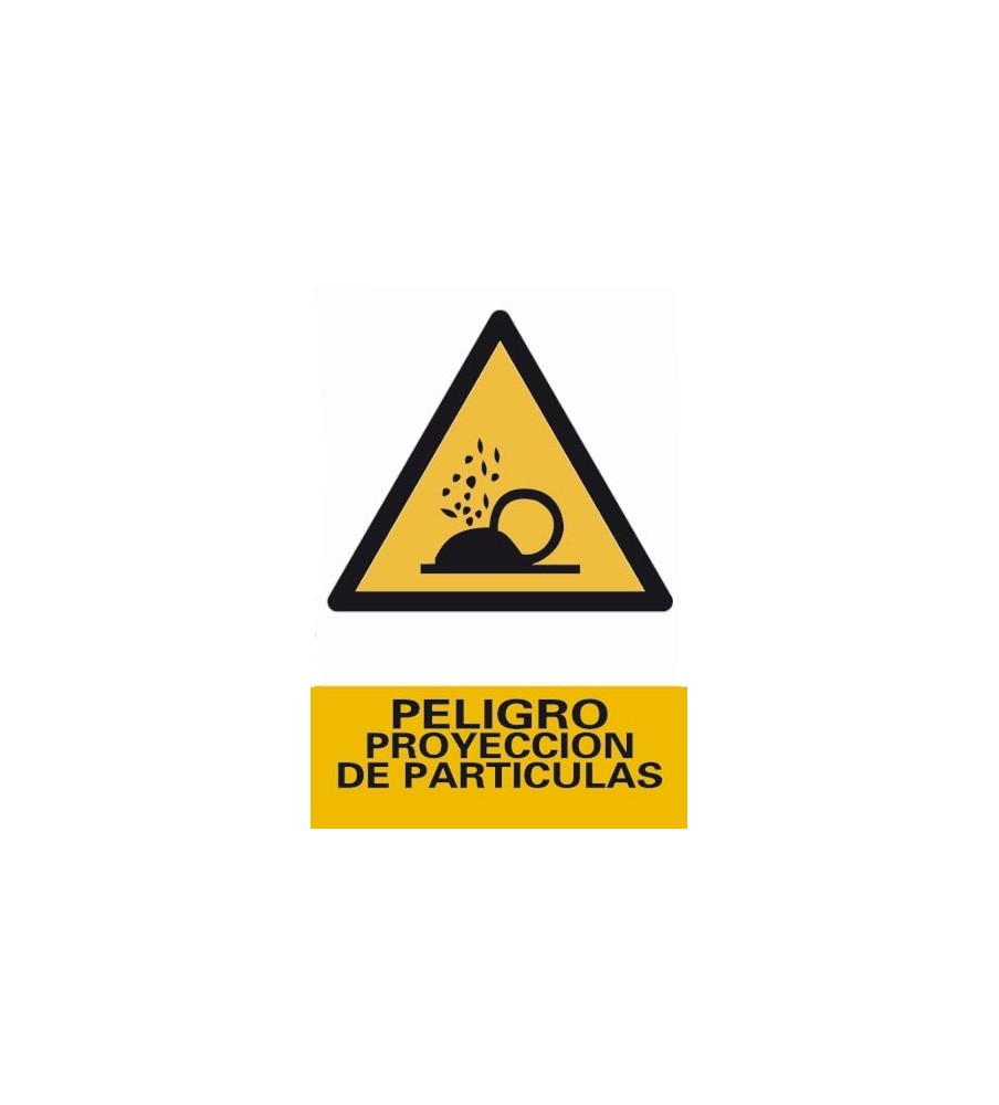 Imágenes Señal Peligro Proyección de Partículas