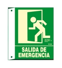 Producto Señal Banderola Salida de emergencia