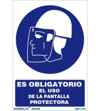 Producto Señal es obligatorio el uso de pantalla protectora