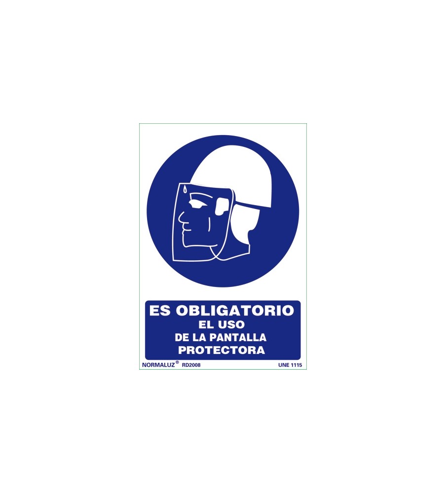 Imágenes Señal es obligatorio el uso de pantalla protectora