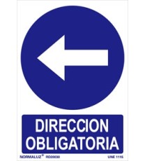 Producto Señal dirección obligatoria 