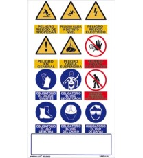 Producto Cartel multiseñal obras