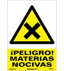 Producto Señal peligro materias nocivas