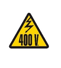 Producto Señal triangulo 400V.