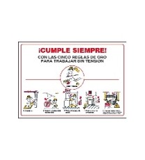 Producto Señal 5 reglas de oro