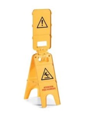 Producto Panel triple atención piso húmedo