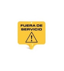 Producto Señal para panel piramidal. Fuera de servicio