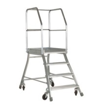 Producto Escalera  descansillo móvil. acceso por un lado