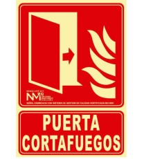 Producto Señal Puerta cortafuegos...