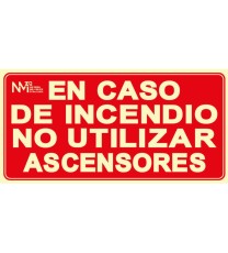 Producto Señal En caso de incendio...