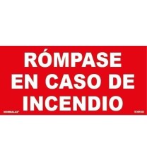 Producto Señal Adhesiva Rómpase en...