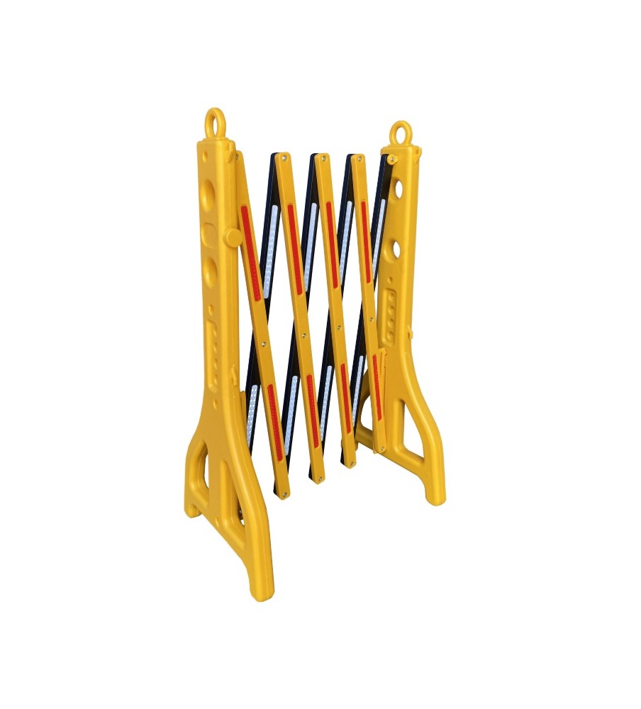 Foto Valla de plástico extensible y rellenable