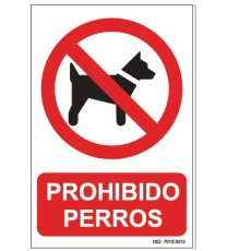 Producto Señal Prohibido perros