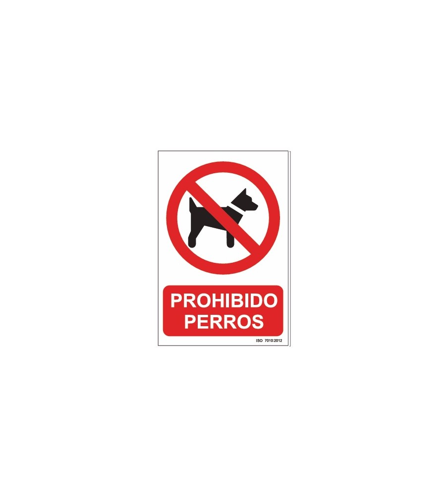 Imágenes Señal Prohibido perros