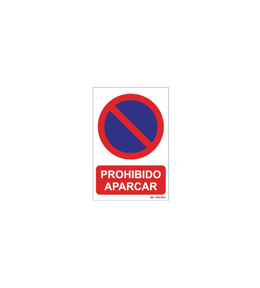 Imágenes señal prohibido aparcar