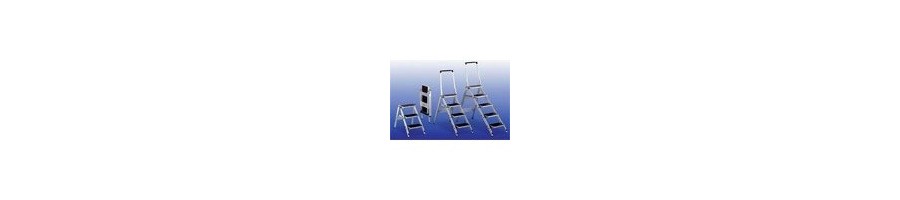 escaleras plataformas trabajo barandilla descansillo