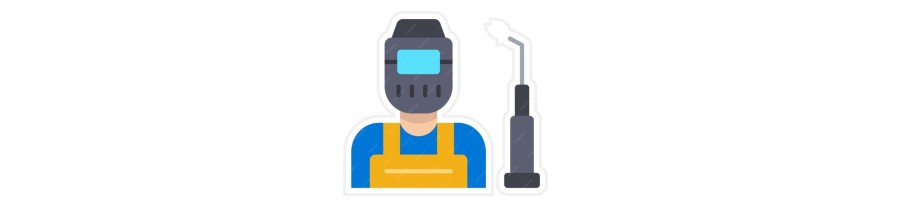 Equipos de protección para trabajos de soldadura
